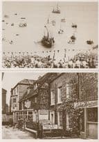 Broadstairs Hairdressers Tea Rooms Boat Race 2x Postcard s