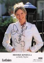 Brooke Kinsella Eastenders Undedicated Hand Signed Cast Card Photo