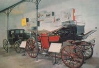 Brougham & Offord Landau Dodington Carriage Coach Museum Postcard