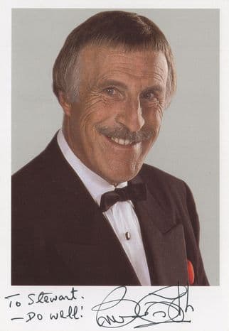 Bruce Forsyth Hand Signed Autograph Photo