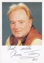 Bruce Jones Coronation Street Undedicated Hand Signed Cast Photo