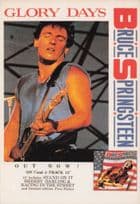 Bruce Springsteen Glory Days Launch Poster Postcard