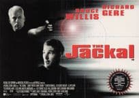 Bruce Willis The Jackal Film Premiere Poster Postcard