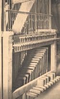 Bruges Clavier Du Carillon Keyboard Of Chime Organ Antique Postcard