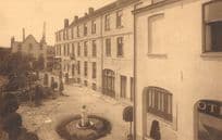 Bruges Hotel Verriest Rue Longue Antique Belgium EX Postcard