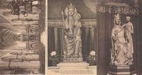 Bruges The Holy Mary Virgin Statue Holy Blood Crypt Chapel 3x Religious Postcard