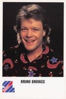 Bruno Brookes Radio 1 DJ Disc Jockey Rare Photo Card