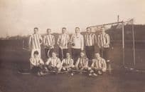 Brunswick First XI Hockey Team 1911 Antique Postcard