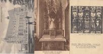 Bruxelles Eglise De Notre Dame Sablon 3x Religious Antique Postcard