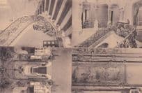 Bruxelles Pavillon Chinois 4x Antique Postcard s