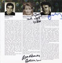 Bryan Murray Shifty In Bread Barbara Brennan Hand Signed Theatre Page