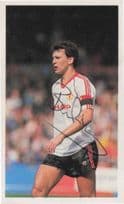 Bryan Robson Football Question Of Sport QS Hand Signed Photo