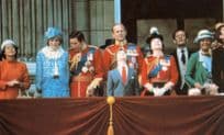 Buckingham Palace After Trooping The Colour Ceremony 1982 Postcard