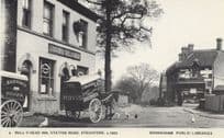 Bulls Head Inn Station Road Stechford in 1903 Birmingham Postcard