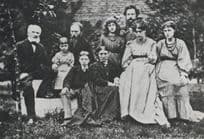 Burne Jones Morris Families Victorian Award Photo Postcard