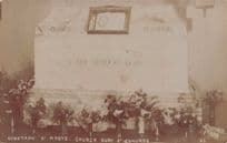 Bury St Edmunds French Cenotaph War WW1 Dead Suffolk Military RPC Postcard