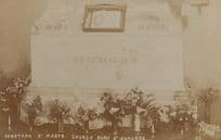 Bury St Edmunds Suffolk Church WW1 Dead Grave Military Remembrance Old Postcard