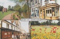 Bury St Saint Edmunds The Bakers Oven Bakers Nutshell Postcard