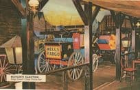 Butlins Holiday Camp Clacton on Sea Stage Coach Crazy Horse Bar Postcard