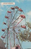 Butlins Holiday Camp Skegness Childrens Amusement Park Fair 1960s Postcard