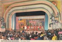 Butlins Skegness Gaiety Theatre Burlesque Sexy Show Knights Postcard