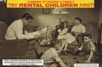 Buy A Toy Model Rental Family Real Photo Comic Postcard