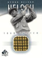 Byron Nelson 2001 Tour Swatch Worn Shirt Golf Rare Limited Edition Card