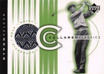 Byron Nelson Collared Classics Golf Shirt Relic Upper Deck 2003 Card
