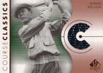 Byron Nelson Course Classics 2003 Authentic Worn PGA Tour Golf Shirt Card