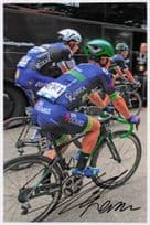 Caleb Ewan Australian Cyclist 2016 Tour De Britain 12x8 Hand Signed Photo