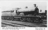 Caledonian 4-4-0 Breadalbane Old Train Pamlin Prints Railway RPC Postcard