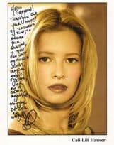 Cali Lili Hauser Skins The Ruining Fem Power Actress 10x8 Hand Signed Photo