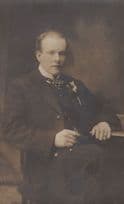 Cambridge Street Preston Lancashire Man Old Hand Signed Portrait Postcard