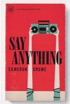 Cameron Crowe Say Anything Film Movie As Rare Old Book Cover Postcard