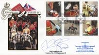 Cameron Gair Queen Elizabeth Birthday Flypast Commander Hand Signed 2005 FDC