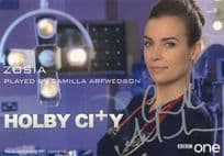 Camilla Arfwedson as Zosia Holby City Hand Signed Cast Card Photo