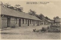 Camp Kamp de Beverloo Bloc De Troupe Military Belgium Postcard