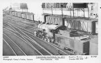Canadian National 8211 Train Parkside in 1939 Pamlin Prints Railway RPC Postcard