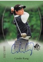 Candie Kung Authentic Rookies 2004 Golf SP Hand Signed Autograph Card