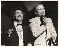Cannon & Ball ITV Comedians Vintage Giant 10x8 Hand Signed Photo