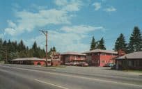 Canyon Court Capilano Road Vancouver Motel Postcard