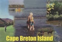 Cape Breton Island Golf Driving Range Canadian Postcard