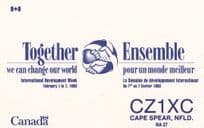 Cape Spear Canada QSL Radio Card