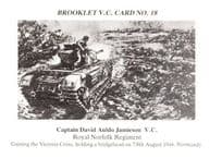 Captain David Jamieson Royal Norfolk Regiment WW2 Victoria Cross Postcard