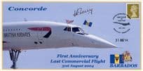 Captain David Leney Concorde Pilot LTD TO 23 Hand Signed FDC