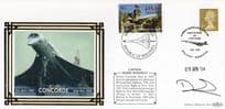 Captain Derek Woodley Concorde Pilot Rare Hand Signed FDC