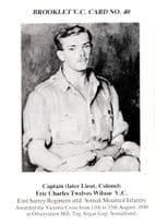 Captain Eric Wilson East Surrey Regiment WW2 Victoria Cross Postcard