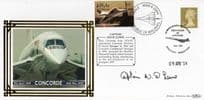 Captain Jock Lowe Concorde Pilot 1969 to 2003 Hand Signed FDC