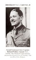 Captain Richard Annand Durham Light Infantry WW2 Victoria Cross Postcard