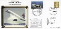 Captain Steve Wand Historic Concorde Pilot Ltd Hand Signed FDC